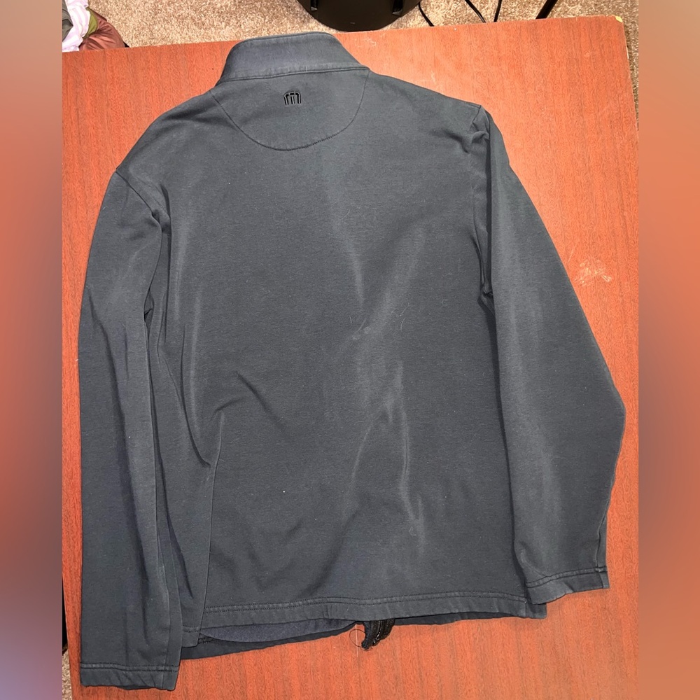 Travis Mathew Navy Full-Zip Jacket - Picture 4 of 4